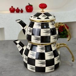 ACAR ALT ÜST EMAYE ÇAYDANLIK TK DAMA XAP-06375/6