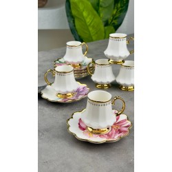 ACAR SOFIYA 6 LI KAHVE FİNCAN TAKIMI HXF-22-0208/8