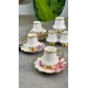 ACAR SOFIYA 6 LI KAHVE FİNCAN TAKIMI HXF-22-0208/8