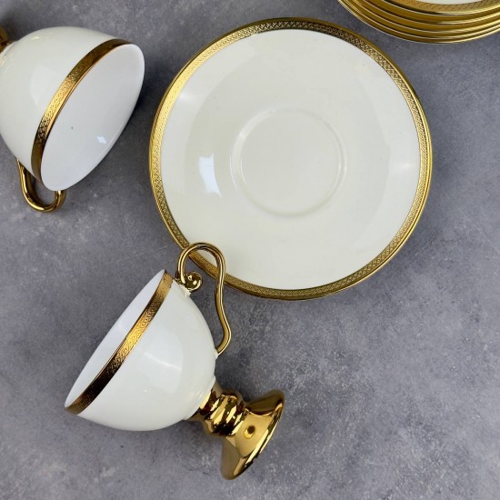 ACAR THELMA GOLD 6 LI KAHVE FİNCAN TAKIMI HXF-06550/6