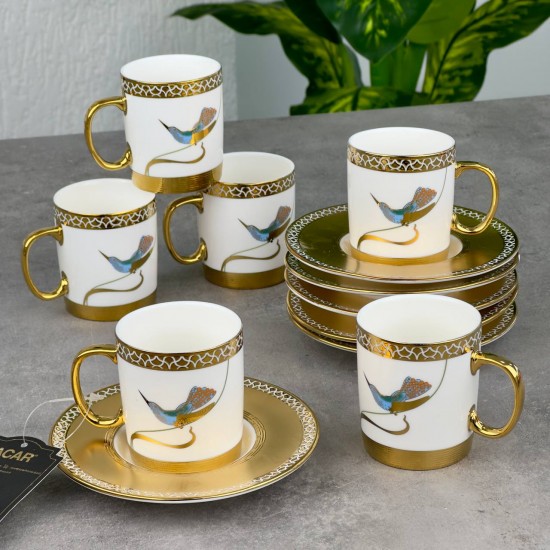 ACAR TULIP 6 LI KAHVE FİNCAN TAKIMI