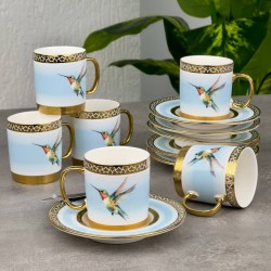 ACAR TULIP 6 LI KAHVE FİNCAN TAKIMI