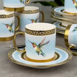 ACAR TULIP 6 LI KAHVE FİNCAN TAKIMI