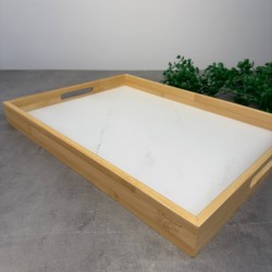 BAMBU TEPSİ BÜYÜK BOY 33X45 CM