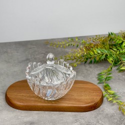CANDY GLASSWARE KAPAKLI CAM ŞEKERLİK