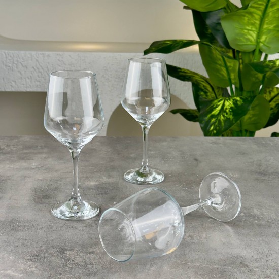 IVORY 3 LÜ ŞARAP KADEHİ 335 CC