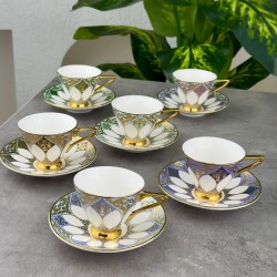 KOSOVA 90CC 6 LI AYK.KAHVE FİNCAN(CRAİG)MİX