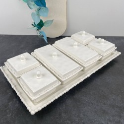 KRD-3527HOME PİRAYE 7 Lİ KAHVALTI SETİ