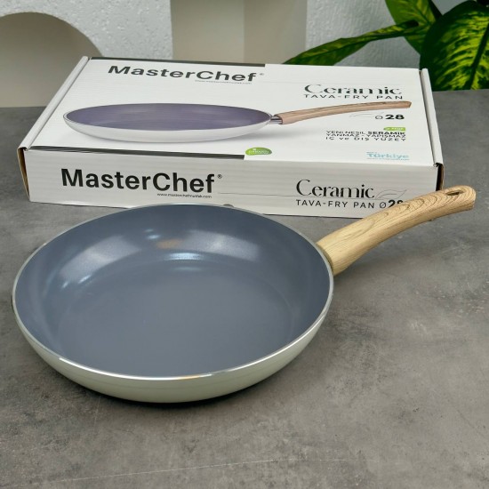 MASTERCHEF 28 CM SERAMİK TEK KULP TAVA