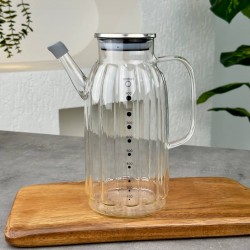 MİEN 1000ML METAL KAPAKLI YAĞDANLIK GLA-01