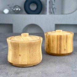 MİEN 10CM BAMBU KAVANOZ V/2 MİEN-1417