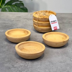 MİEN 3 LÜ YUVARLAK BAMBU KASE