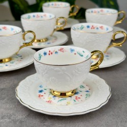 MİEN 6 LI PORSELEN FİNCAN TAKIMI