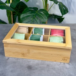 MİEN BAMBU BÜYÜK ÇAY KUTUSU