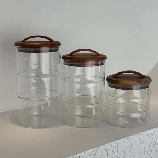 MİEN BOĞUM CAM KAVANOZ 600ML