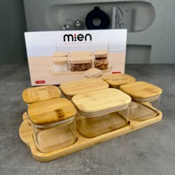 MİEN CAM KAHVALTILIK SETİ M/12 BOR-047