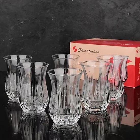 LAV LAL ÇAY BARDAĞI TAKIMI