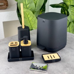 PAÇİ-ANNA SİYAH BANYO SETİ