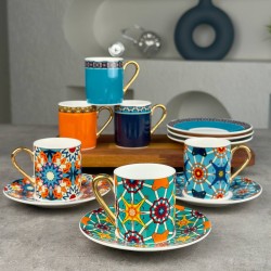 PAÇİ-ELEGANZA 6 LI KAHVE FİNCANI