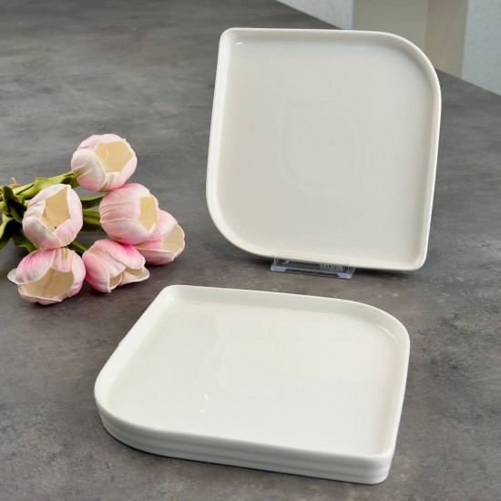 PAÇİ-LİLİAN BEYAZ 19CM PASTA TABAĞI