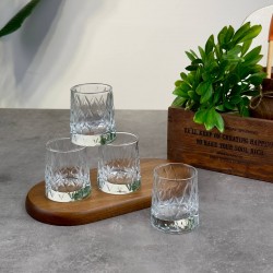 PAŞA BAHÇE 4 LÜ LEAFY KAHVE YANI BARDAK 