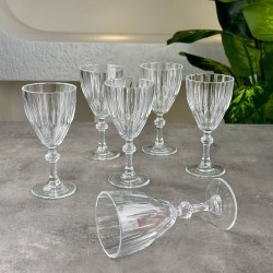 PAŞA BAHÇE 6 LI DIAMOND AYAKLI BARDAK