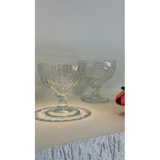 PAŞABAHÇE 2 Lİ BOUQUET AYAKLI DONDURMALIK 275 CC 