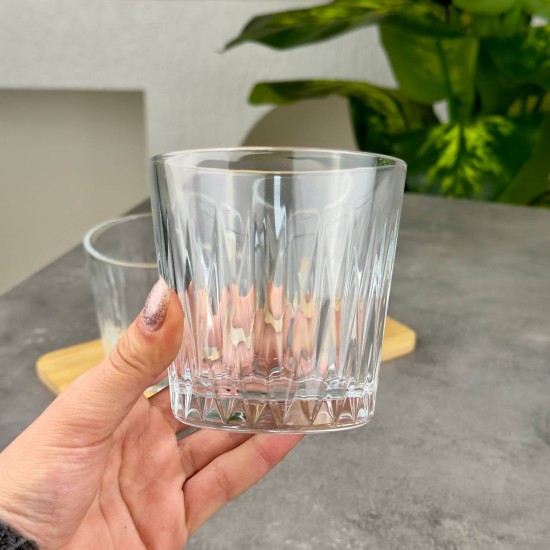 PAŞABAHÇE 3 LÜ LUZIA VİSKİ BARDAĞI 300 CC