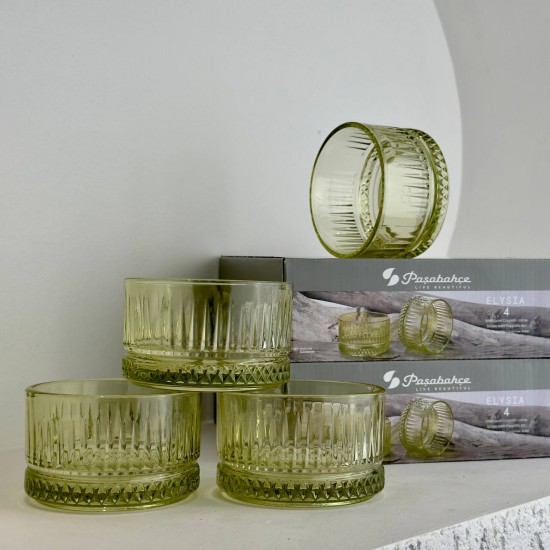 PAŞABAHÇE ELYSİA MİNİ KASE RENKLİ 4 LÜ