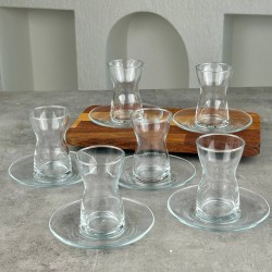 PAŞABAHÇE IRMAK ÇAY BARDAK SETİ 12 PRÇ