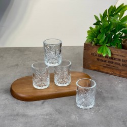 PAŞABAHÇE TIMELESS 4'LÜ KAHVE YANI SU BARDAĞI  