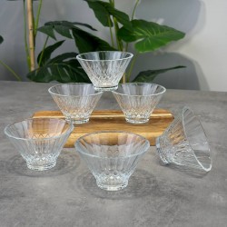 PAŞABAHÇE VANILLA 6 LI CAM KASE 