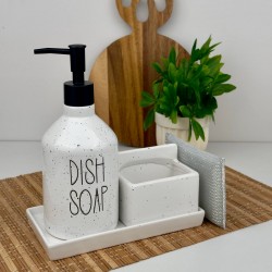 PEROTTİ SAPONE WHİTE SÜNGERLİKLİ SABUNLUK