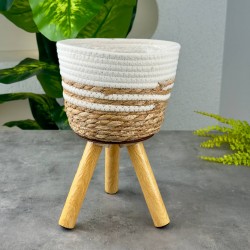 SEVER HOME AYAKLI HASIR SAKSI SEPETİ S SVR-CX26598