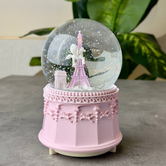 TOHANA CAM SULU KÜRE MEGA IŞIKLI KAR PÜSKÜRTMELİ