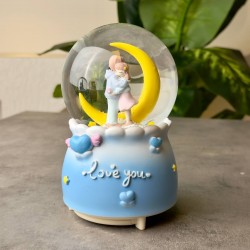 TOHANA CAM SULU KÜRE MEGA IŞIKLI KAR PÜSKÜRTMELİ