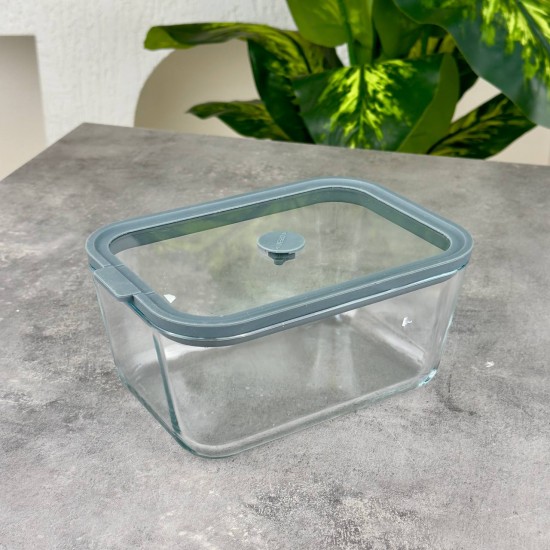 TOHANA SİLİKON-CAM KAPAKLI SAKLAMA KABI 1400ML