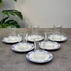 TULU ÇAY TAKIMI 12 PRÇ(HEYBELİ)